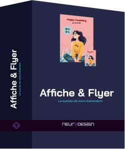 Visuel de la box pour la vente d'Affiche et Flyer