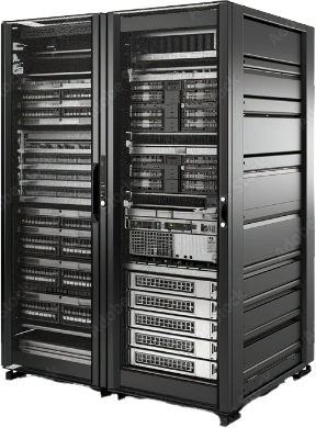 Photographie d'un big Serveur informatique